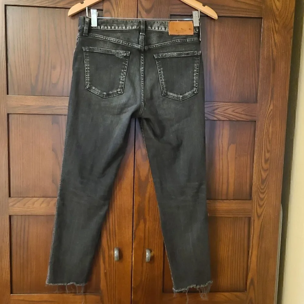 Moussy Vintage Fremont Skinny Black Jeans Size 26